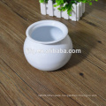 Round Enamel Belly Flower Pot Storage Pot